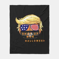 Trumpkin Make Halloween Great Again Gift Classic Fleece Blanket