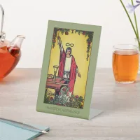 I Manifest Abundance | The Magician Tarot Card Pedestal Sign