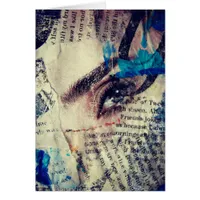 Eye Mixed Media Collage