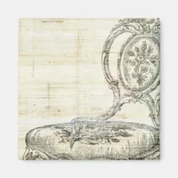 Vintage French Chair 2 Magnet