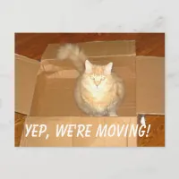 We're Moving Post Card