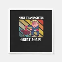 Make Thanksgiving Great Again Trumpkin – Sloth & S Napkins