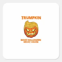 Trumpkin Usa Make Halloween Great Again Funny Square Sticker