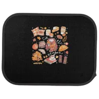Tis The Season Pumpkin Autumn Fall Yall Leaves Tha Car Floor Mat