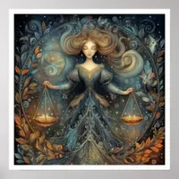 Libra Zodiac Birth Sign Astrology Celestial