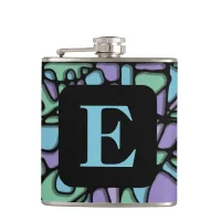 Neuroart Stained Glass Flask