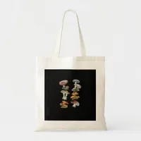 Cottagecore Mushrooms Goblincore Aesthetic Mushroo Tote Bag