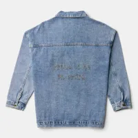 Proud to be an Artist! Denim Jacket