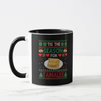 Tis Season For Tamales Funny Christmas Food Mug