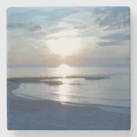 Marble Stone Beach Coaster