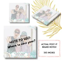 Beach Vacation Memories Family Keepsake Shell  Post-it Notes