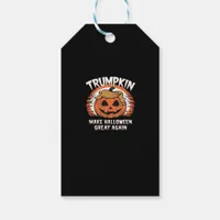 Trumpkin Make Halloween Great Again Funny Gift Tags