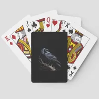 Crow, F-Caw-F Funny Bird Funny Quote Poker Cards