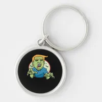 Halloween  Zombie Funny Classic Keychain