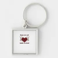 Are Red Im Dead Classic Style Keychain