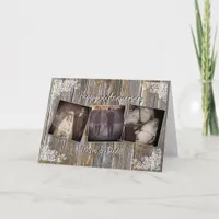 Personalized Anniversary Photo Card