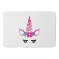 Unicorn Face Bath Mat