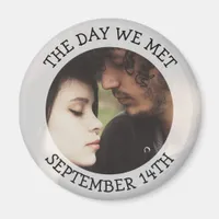 Our Weddng Date Personalized Reminder Magnet