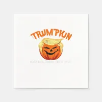 Halloween Trumpkin Make Halloween Great Again Napkins