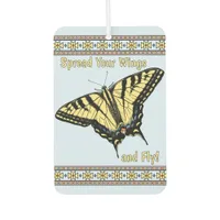 Southwestern Yellow Swallowtail Butterfly Custom Air Freshener