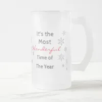 The Most Wonderful Time of the Year Frosty Mug