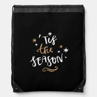 Tis The Season Classic Aesthetic Style Drawstring Bag