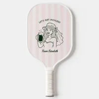 Let’s Get Pickled Camp Bride Bachelorette Pickleball Paddle