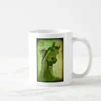 Grunge Horse Postcard-Like Coffee Mug