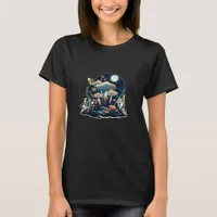 Cottagecore And Aesthetic Goblincore Mushroom Fair T-Shirt