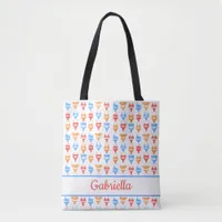 Fun Beach or Pool Party Personalized Bachelorette Tote Bag