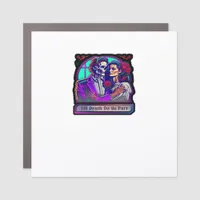 Till Death Do Us Part Classic – Basic Aesthetic Car Magnet