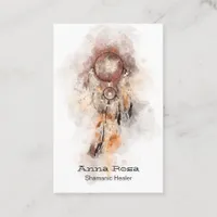*~* Tribal Shamanic Dream Catcher Shaman Sacred Business Card