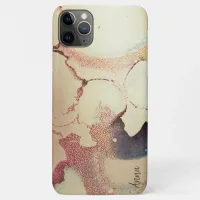 *~* Sparkle Faux Gold Glitter Abstract Bubbles iPhone 11 Pro Max Case