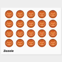 Pumpky The Jack-o'-lantern Classic Round Sticker