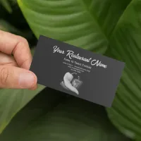 Black and White Peppers Farm to Table Restaurant Calling Card