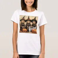 Three Adorable Vintage Witches T-Shirt