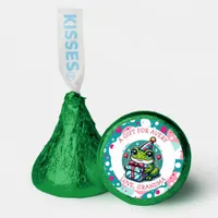 Cute Frog Themed Girl's Birthday Gift Tag Hershey®'s Kisses®