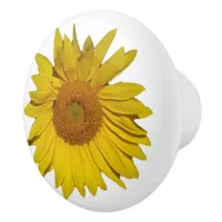 Drawer Pull - Sunflower Blossom