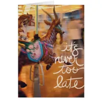 Merry Goat It is Never Too Late, All Occasion