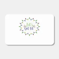 Let's Get Lit Funny Christmas Lights Festive Holid Matchboxes