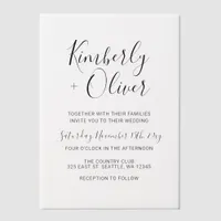 Elegant Wedding Vellum Invitations