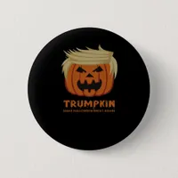 Trumpkin – Make Halloweens Great Again Funny Pumpk Button