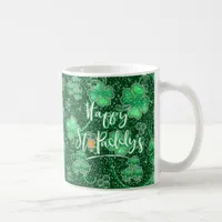 Glittering Shamrocks Happy St. Paddy's ID289 Coffee Mug