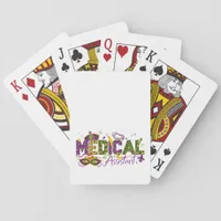 Medical Assistant - Mardi Gras Poker Cards