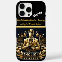 Inspiring English Teacher Leading Class iPhone 16 Pro Max Case