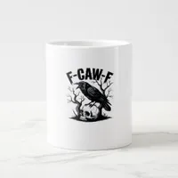F-Caw-F Essential Minimal Clean Giant Coffee Mug