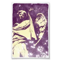 Purple Angel Photo Print