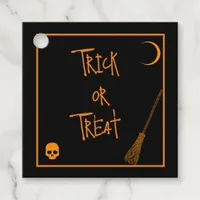 Halloween Trick or Treat Favor Tags