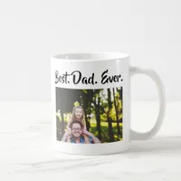 Best Dad Ever Personalized Photo Coffee Mug