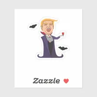 Halloween Dracula  Funny Sticker